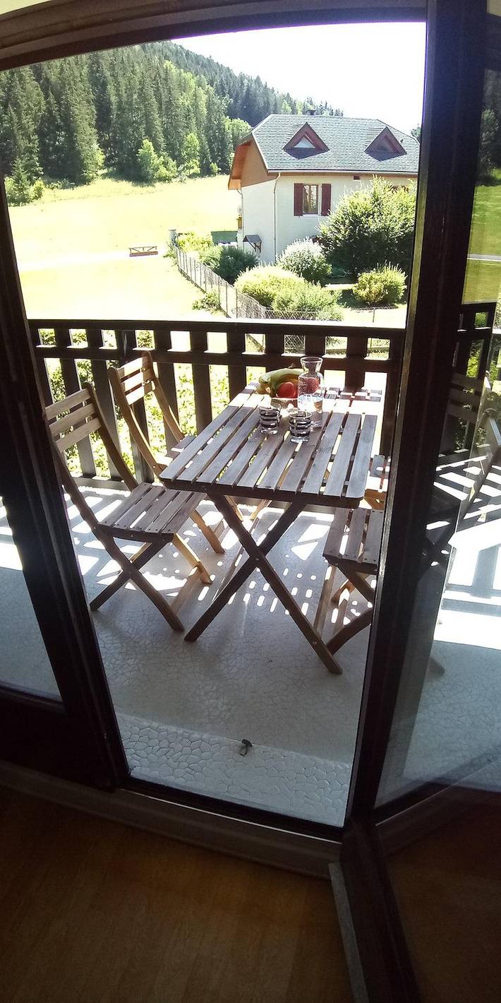 Location de vacances pour 4 personnes, avec balcon à Corrençon-en-Vercors