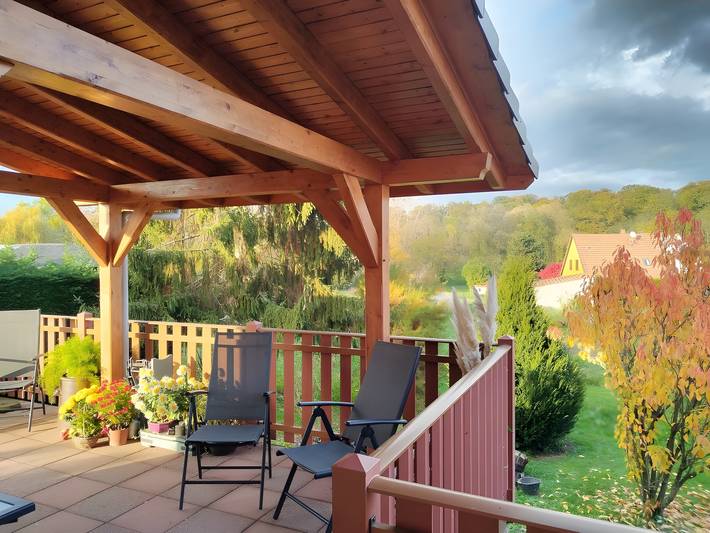 B&b voor 4 personen, met Balkon en Tuin
