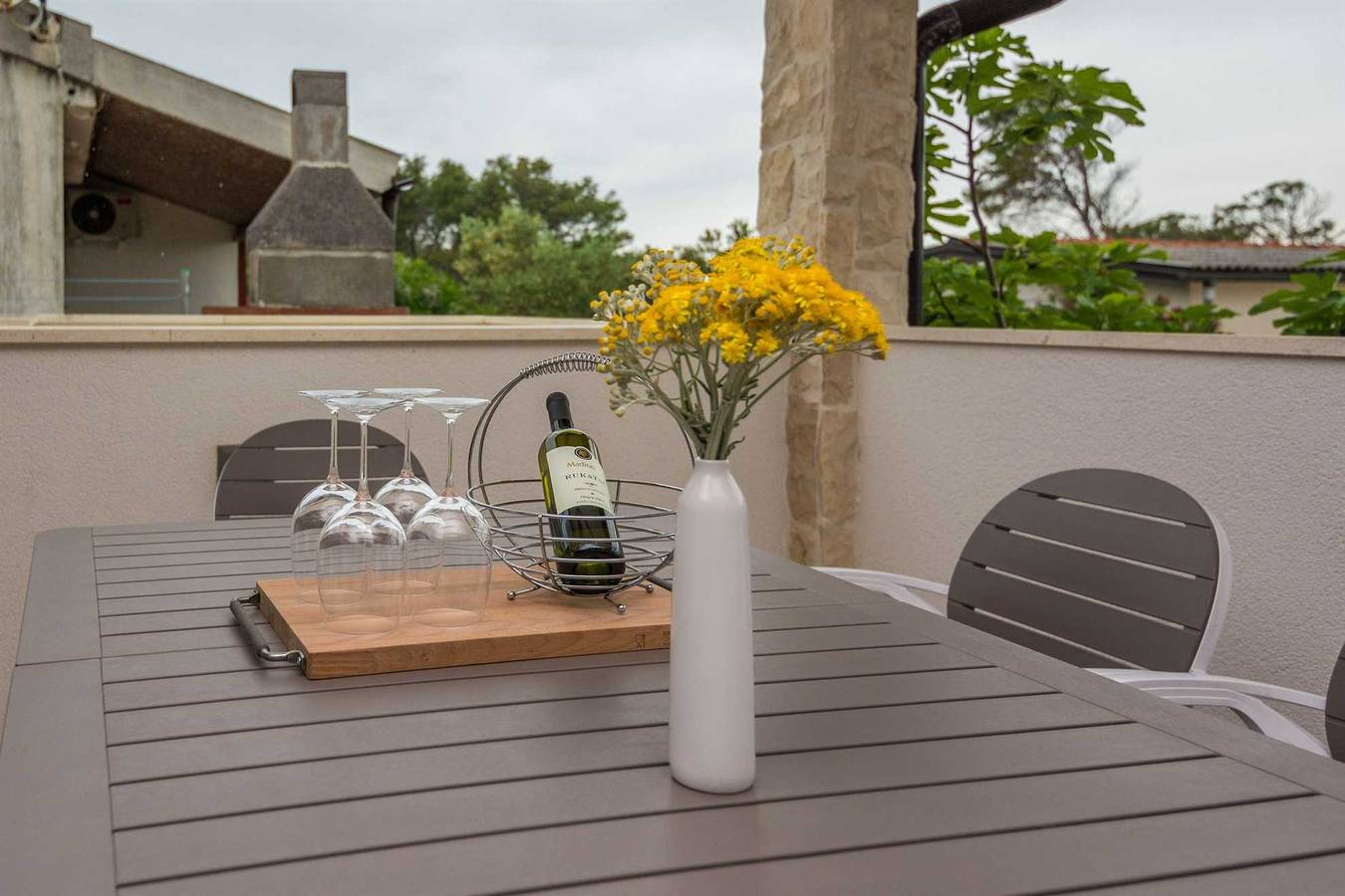 Appartamento intero, Appartamento vacanze per 4 persone con balcone in Vir