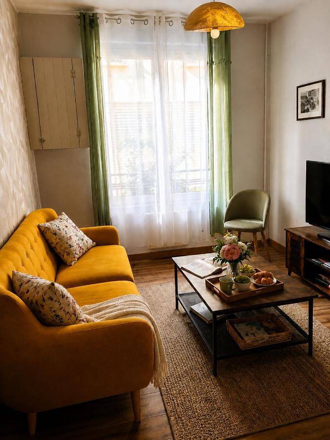 Gîte cosy Vertus avec terrasse privé proche maisons de Champagne Epernay Reims in Vertus, Marne