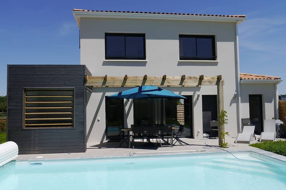 Neues Angebot - Luxusvilla mit Klimaanlage, Whirlpool und Pool in einer Wohnanlage mit Tennis in Saint-Augustin, Côte de Beauté