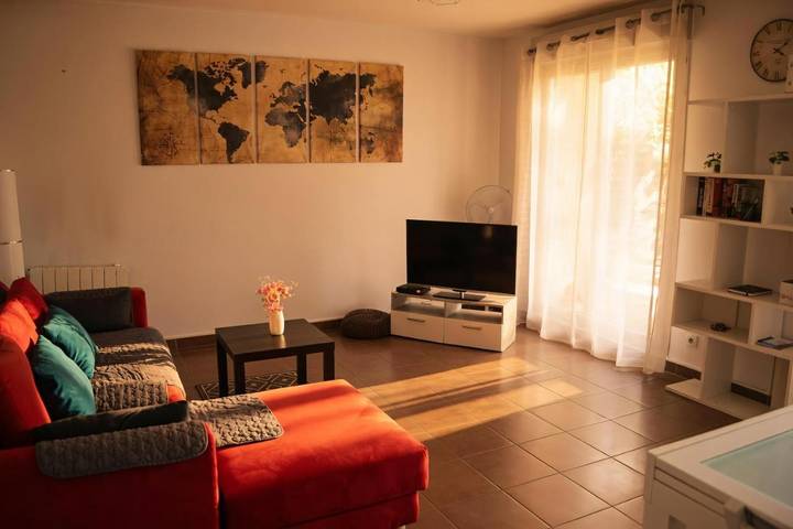 Appartement de vacances pour 2 personnes, avec Balcon et Terrasse ainsi que Jardin et Vue