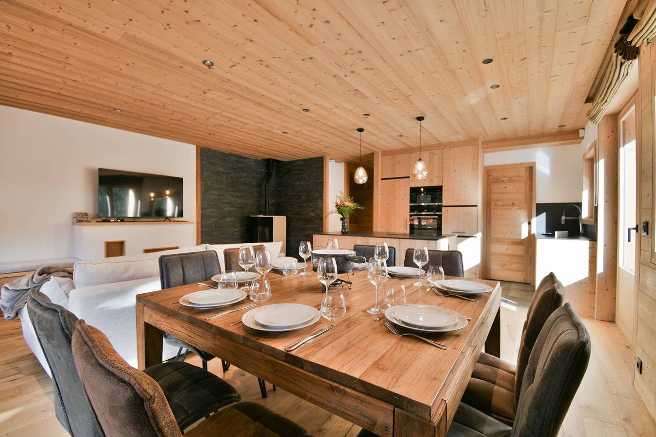 Chalet Mitoyen La Chinaille B4 in Chinaillon, Le Grand-Bornand