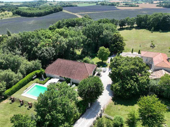 Gîte pour 5 personnes, avec piscine à Montaigu-de-Quercy - 4