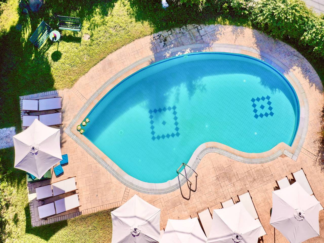 Villa Bougarini with private pool in Corfù