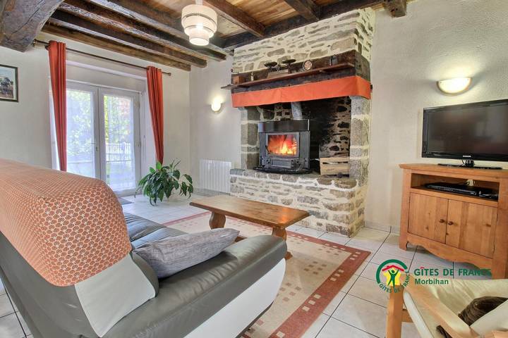Gîte pour 5 personnes, avec Terrasse et Jardin à Muzillac
