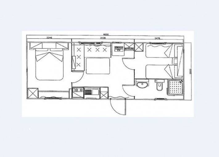 Location de vacances pour 4 personnes, avec Piscine à Labin - 2