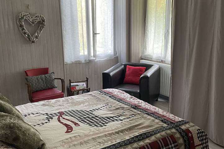 Chalet pour 4 personnes, avec terrasse et jardin à Les Rousses - 2