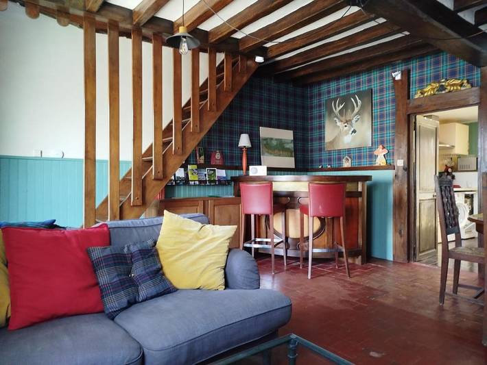 Gîte pour 4 personnes, avec terrasse à Argent-sur-Sauldre