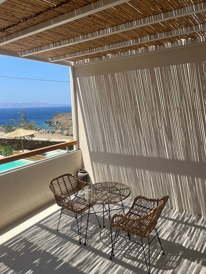 Villa für 4 Personen mit Balkon in Tínos