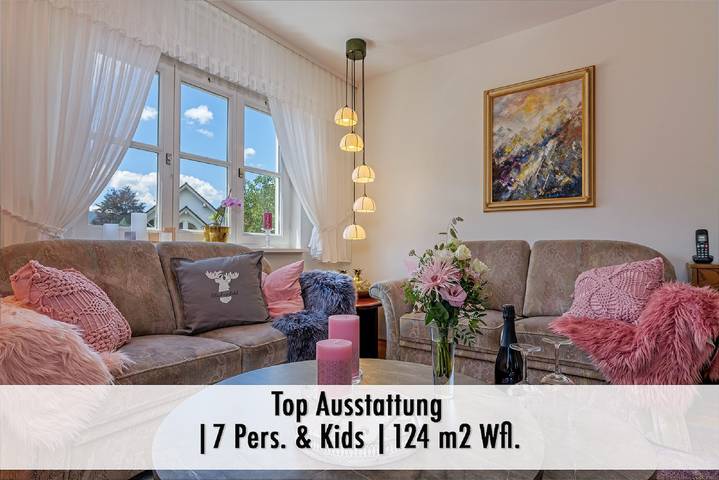 Schindelhäusle Schillerstraße - Ferienhaus, 124 qm, 3 Schlafzimmer, Balkon und Garten, max. 7 Personen in Alpirsbach, Kinzigtal