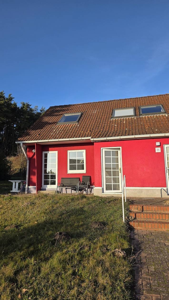 Ferienhaus für 5 Personen, mit Terrasse und Garten, mit Haustier in Lütow