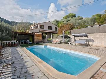 Gîte pour 5 personnes, avec terrasse ainsi que jardin et piscine à Drap