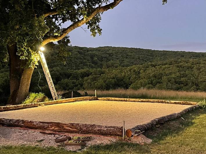 Location de vacances pour 14 personnes, avec piscine ainsi que vue et jardin à Larroque - 4