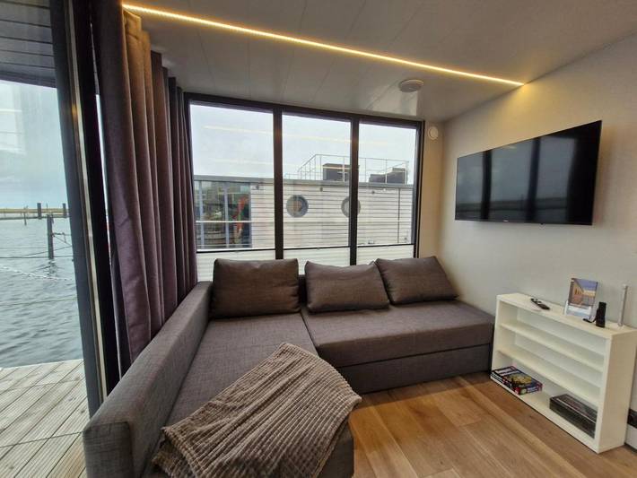 Boot für 4 Personen, mit Sauna und Ausblick sowie Terrasse an der Kieler Bucht - 3