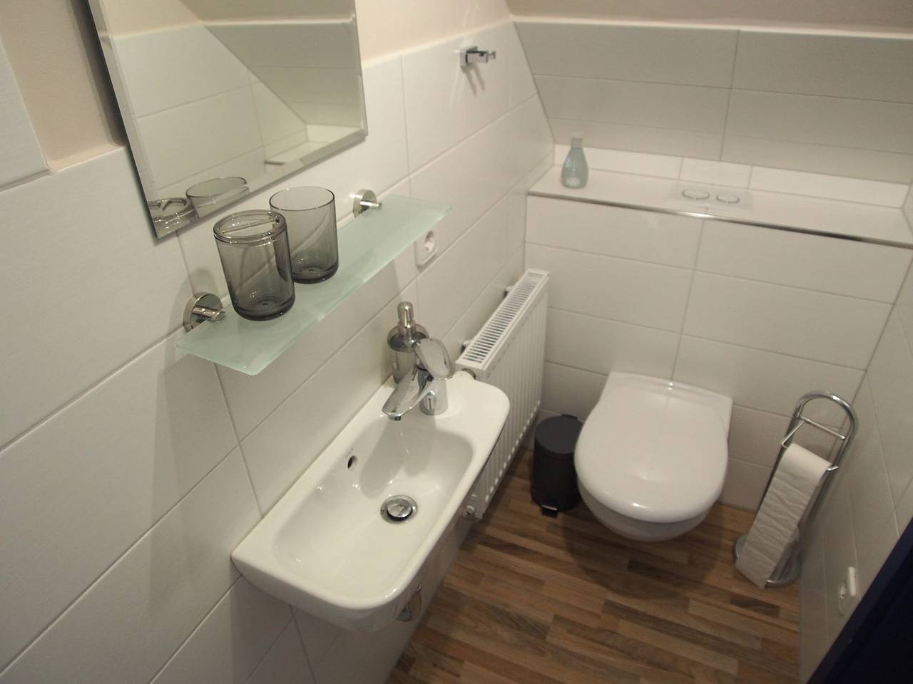 Ganze Wohnung, Strandkrabbe - Sessel, Obergeschoss, gemein. Waschmaschine, Parkplatz in Ockholm, Nordfriesland
