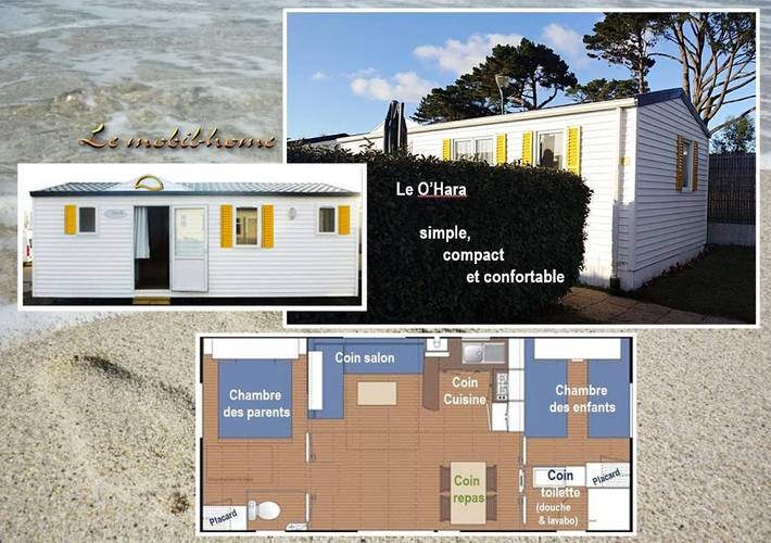 Camping pour 4 personnes, avec terrasse, animaux acceptés en Ille-et-Vilaine - 3
