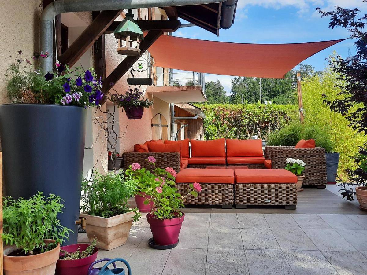 Le jardin de Moun in Villy-le-Bouveret, Région de Saint-Julien-en-Genevois
