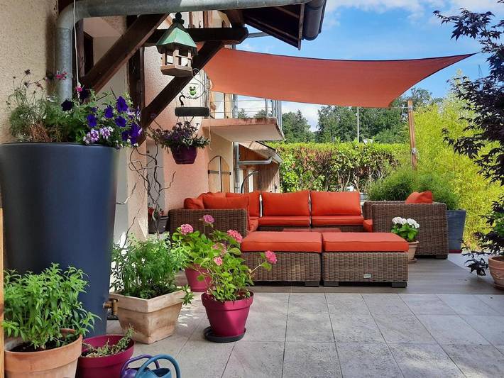 Chambre d’hôte pour 4 personnes, avec vue et jardin, animaux acceptés en Haute-Savoie - 4