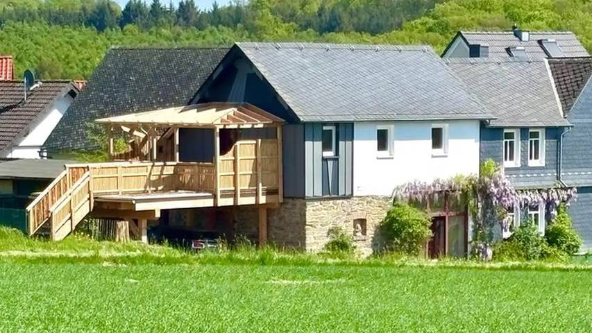 Ferienwohnung für 5 Personen, mit Garten