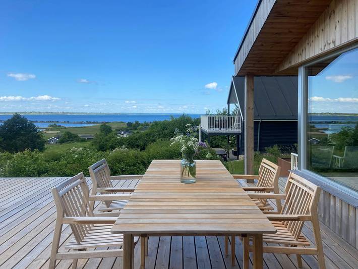 Ferieudlejning for 6 personer, med Terrasse i Fåborg