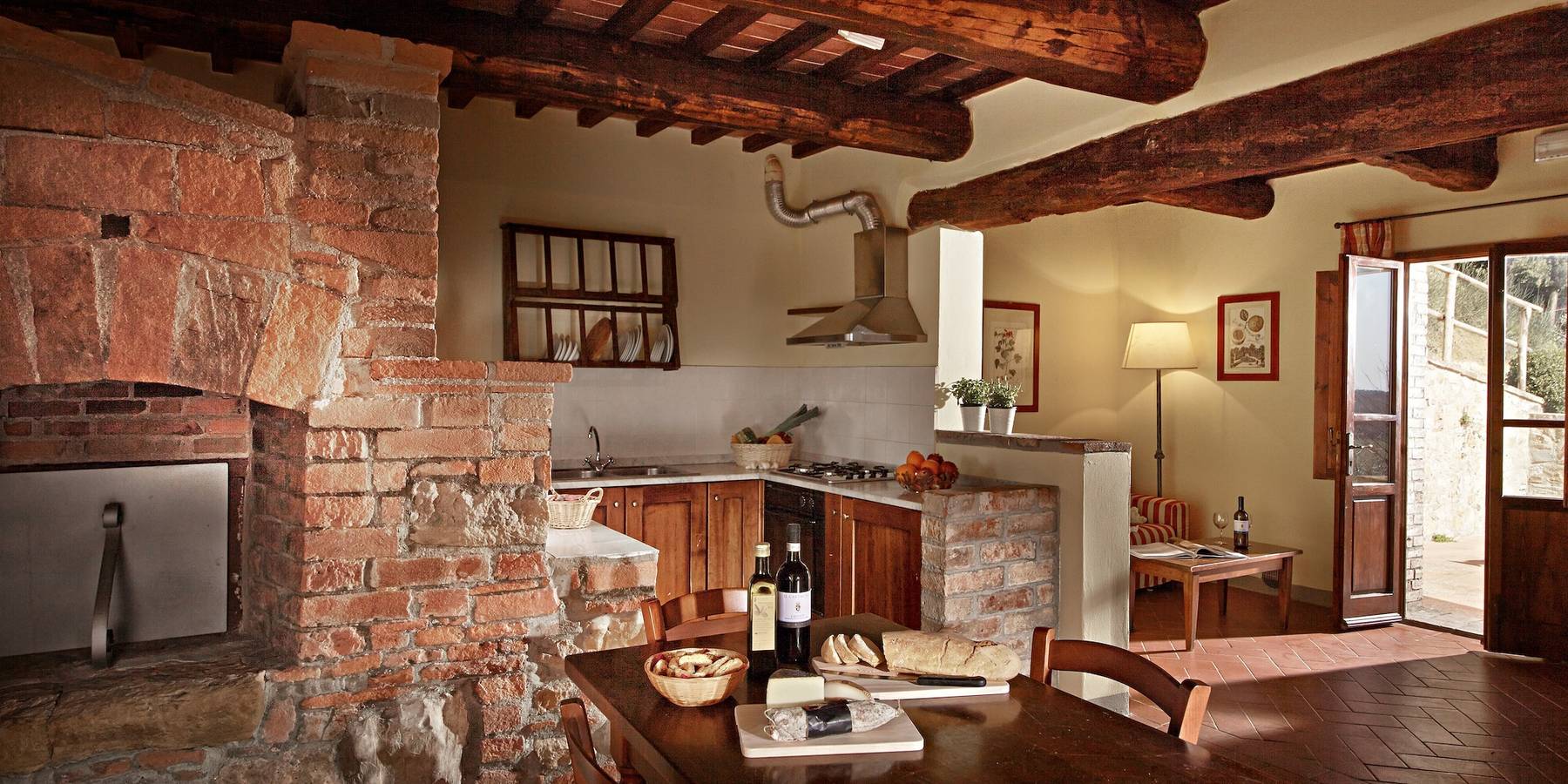Appartamento intero, Forno - Appartamento panoramico con piscina e terrazza privata in Il Castagno, Gambassi Terme