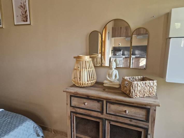 Location de vacances pour 2 personnes, avec jardin ainsi que vue et terrasse, animaux acceptés à Carpentras - 3