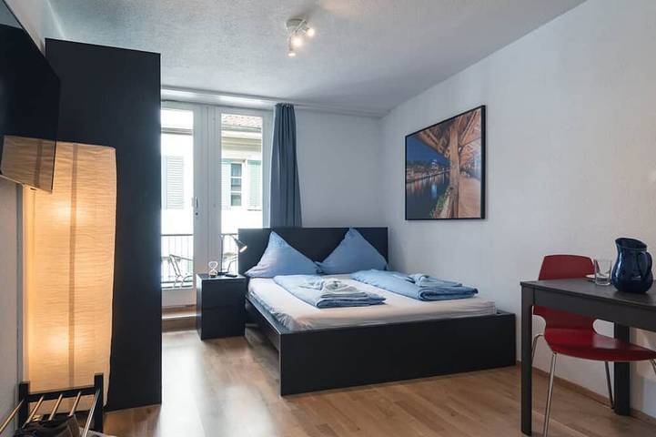Ferienwohnung für 2 Personen, mit Balkon in Luzern
