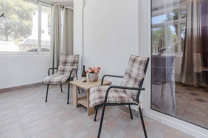 Ferienwohnung für 6 Personen, mit Balkon/Terrasse und Terrasse, mit Haustier auf Vir - 3