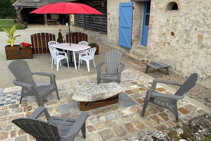 Gîte pour 5 personnes, avec jardin