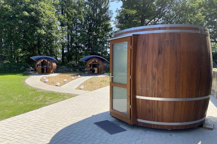 Schlummerfass für zwei Personen in Hermannsburg, Naturpark Südheide
