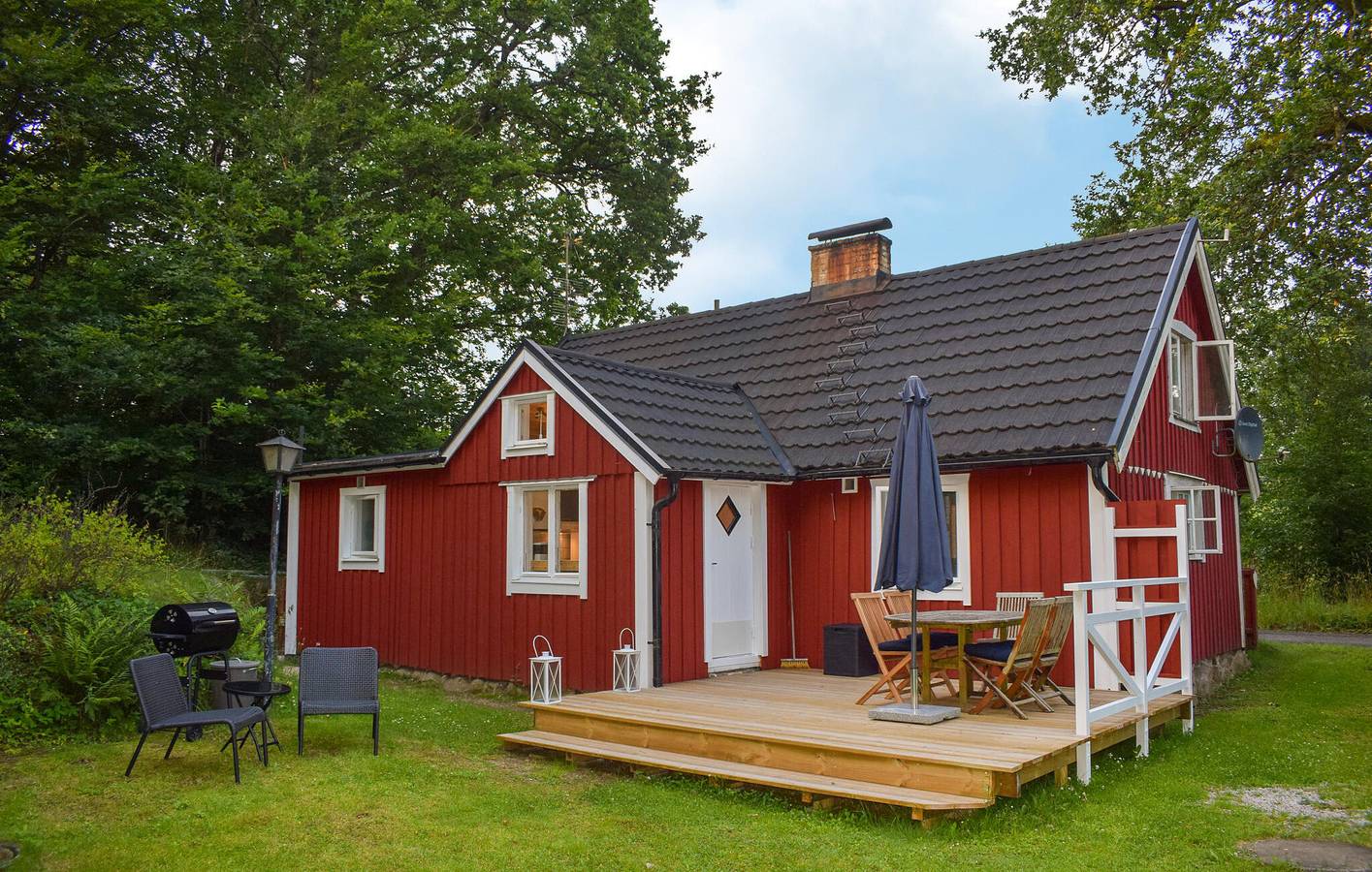 Hus för 5 Personer, med terass och trädgård