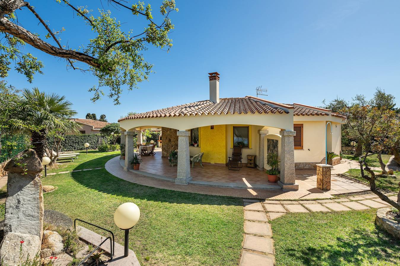 Holiday Home 'Villa Stefania' with Private Terrace, Garden, and Air Conditioning in Costa Rei, Muravera