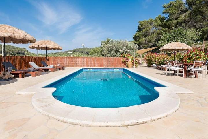 Casa rural para 6 personas, con Balcón y Terraza además de Jardín y Piscina en San Miguel de Balansat - 4