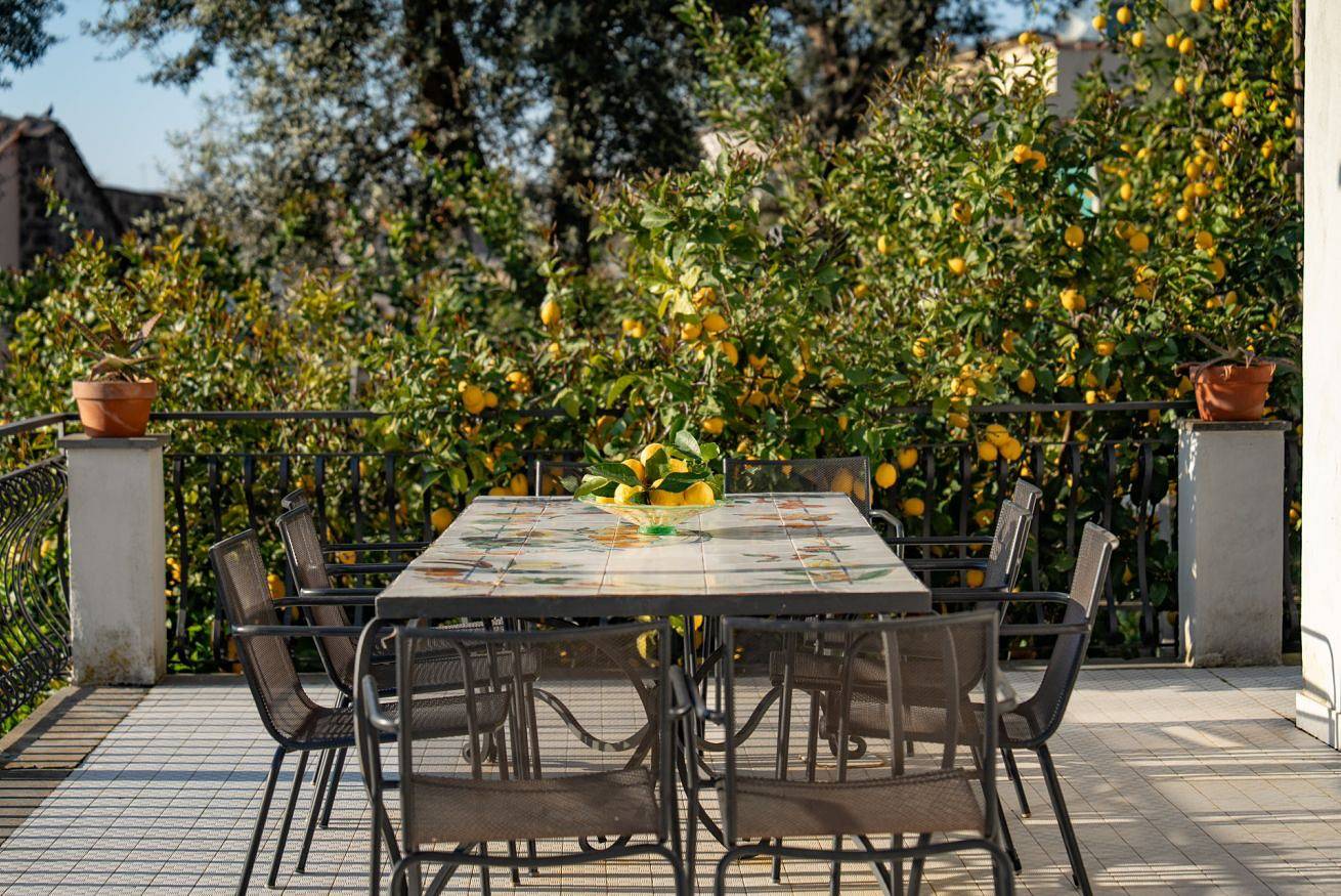 Villa für 9 Personen mit Meerblick in Massa Lubrense, Neapel Provinz