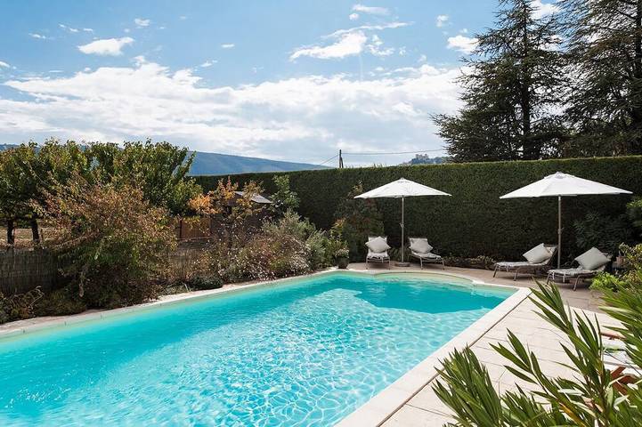 Location de vacances pour 4 personnes, avec Balcon et Jardin à Bonnieux