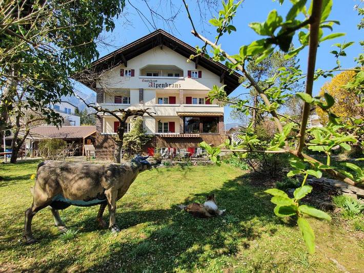 Bed and Breakfast für 2 Personen, mit Balkon und Ausblick sowie Garten - 1