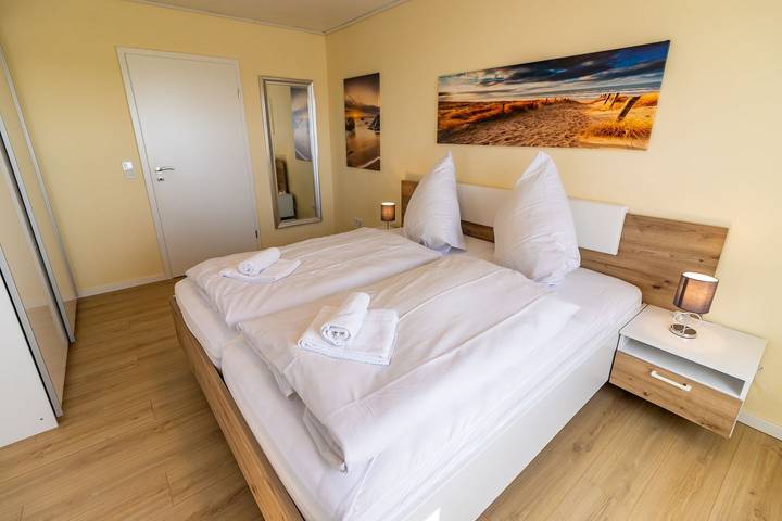 Ferienhaus für 6 Personen, mit Terrasse und Garten sowie Ausblick in Visquard, Krummhörn
