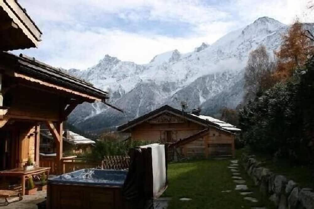 Prestige Chalet Jacuzzi ext. in Chamonix Mont Blanc Les Houches in Les Houches, Mont-Blanc-Massiv