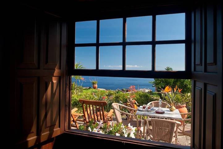 Casa rural para 3 personas, con jardín en La Palma