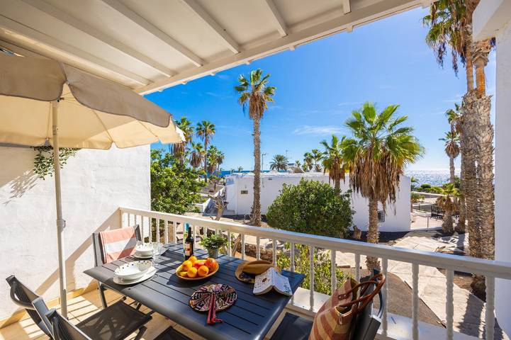 Gîte pour 5 personnes, avec vue sur l’océan et balcon à Tías - 3