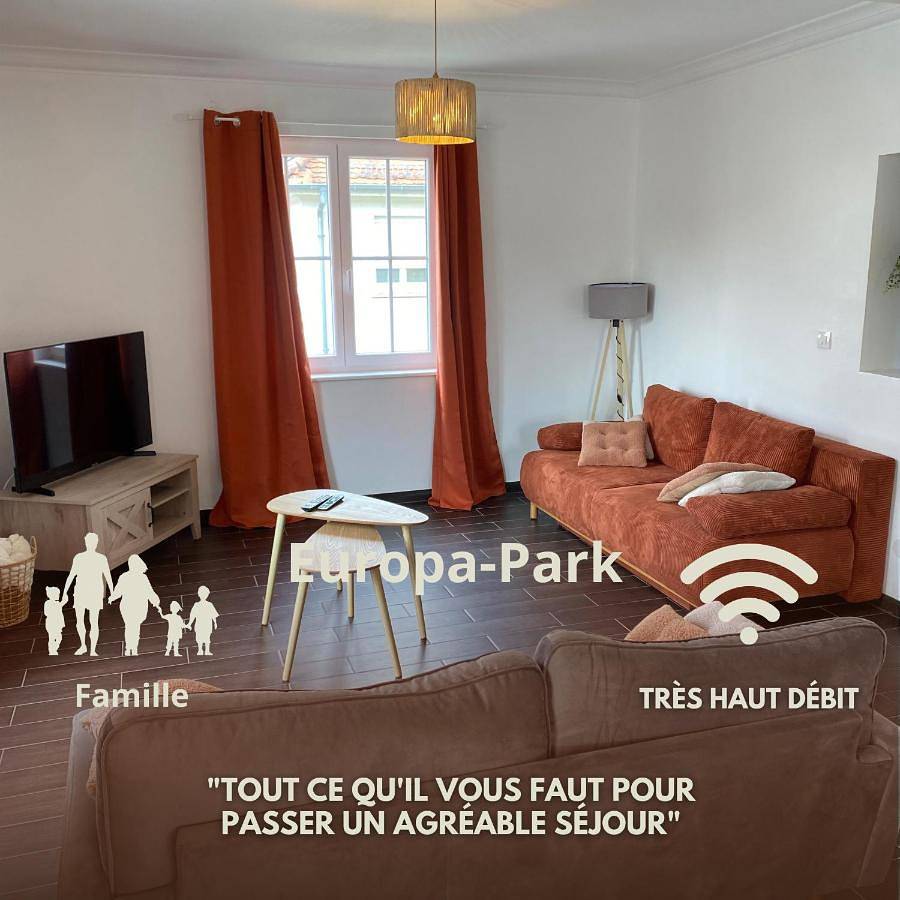 Appartement entier, L'Echappée belle Le Duplex 10 min "Europa Park" in Rhinau, Région de Sélestat-Erstein