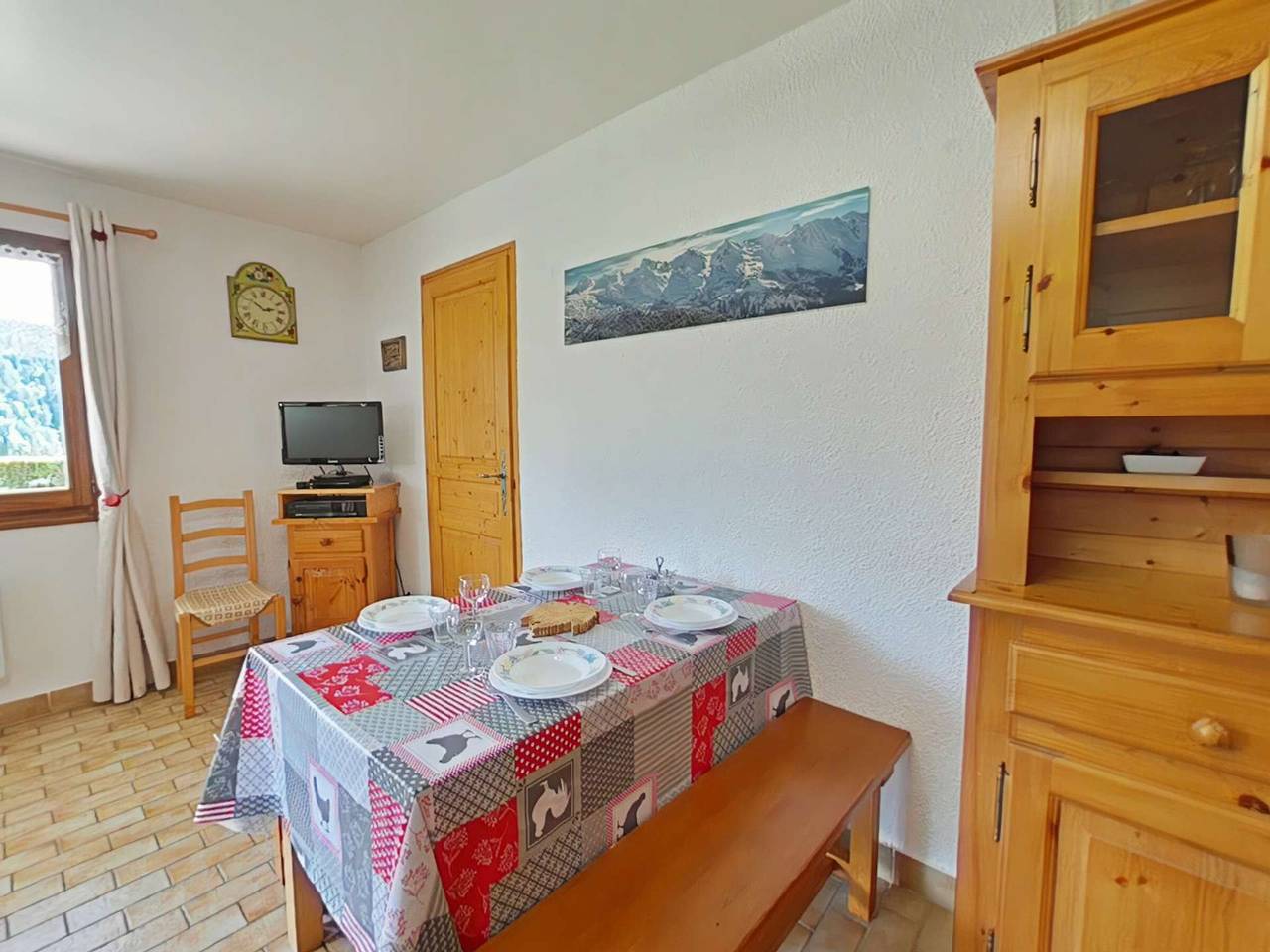 Apartamento entero, Apartamento de 3 habitaciones con garaje, 6 plazas en Grand-Bornand in Saint-Jean-de-Sixt, Región de Annecy