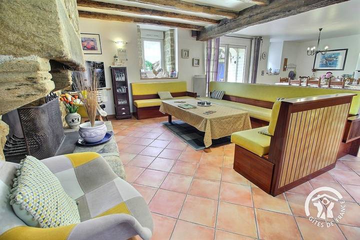 Gîte pour 10 personnes, avec Terrasse et Jardin dans le Morbihan - 3