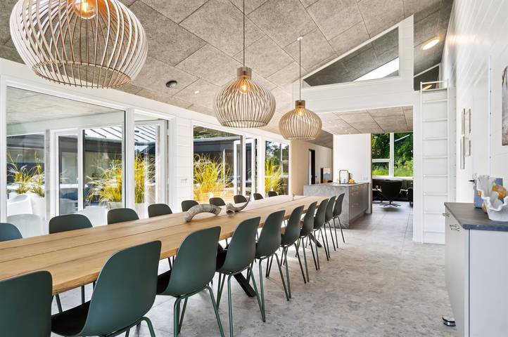Ferienhaus für 22 Personen, mit Terrasse und Sauna sowie Whirlpool in Bønnerup Strand - 4