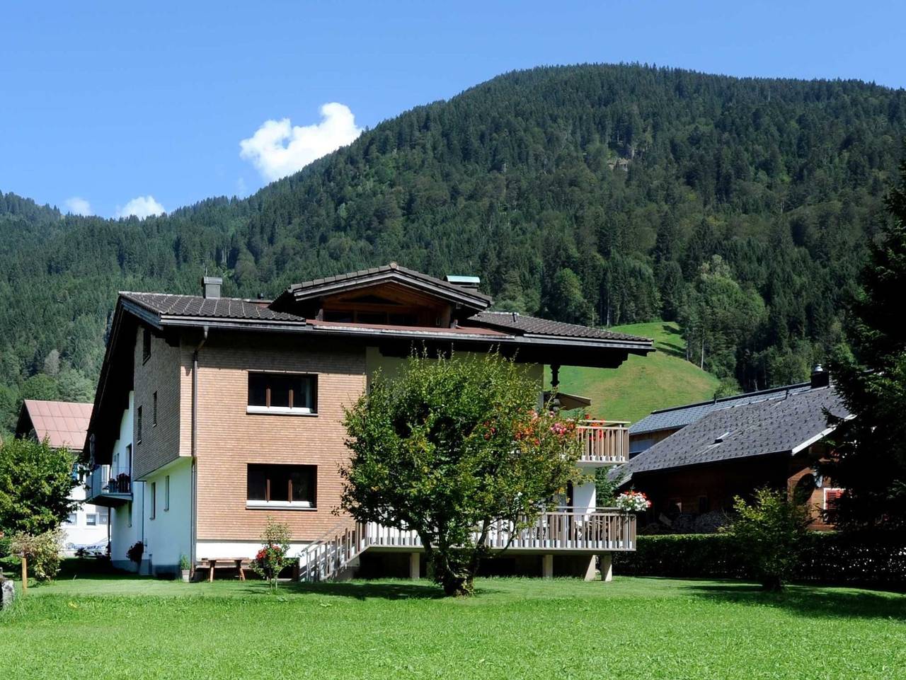 Ganze Ferienwohnung, Rosa's Apartments in Schoppernau, Bregenzerwald