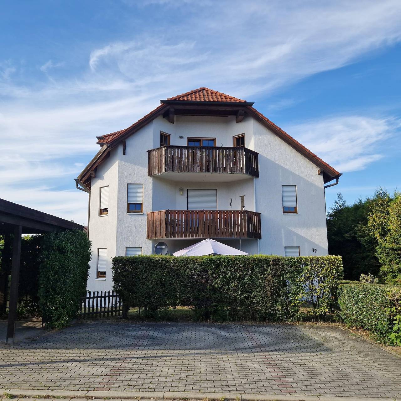 Ganze Ferienwohnung, Fewo mit Balkon in ruhiger Lage in Naumburg, Saale-Unstrut