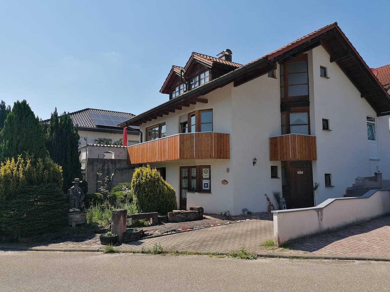 Ganze Wohnung, Ferienwohnung 'Emmaus' mit Balkon und Wlan in Tiefenbronn, Nordschwarzwald