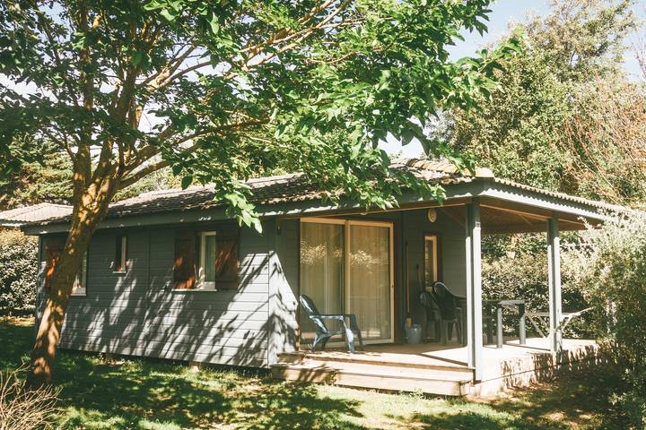 Chalet pour 2 personnes avec balcon/terrasse in Saint-Denis-d'Oléron, Côte de Beauté