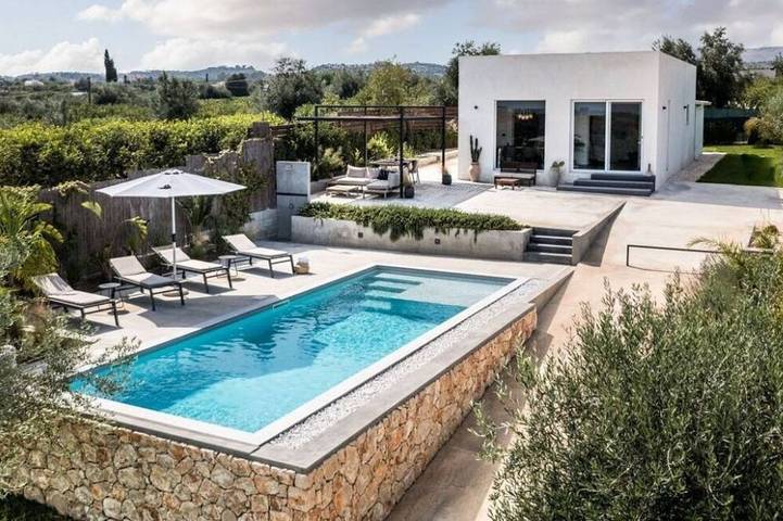 Villa pour 4 personnes, avec piscine et jardin à Noto